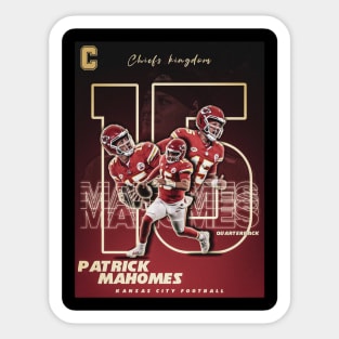 Mahomes Goat 15 Sticker